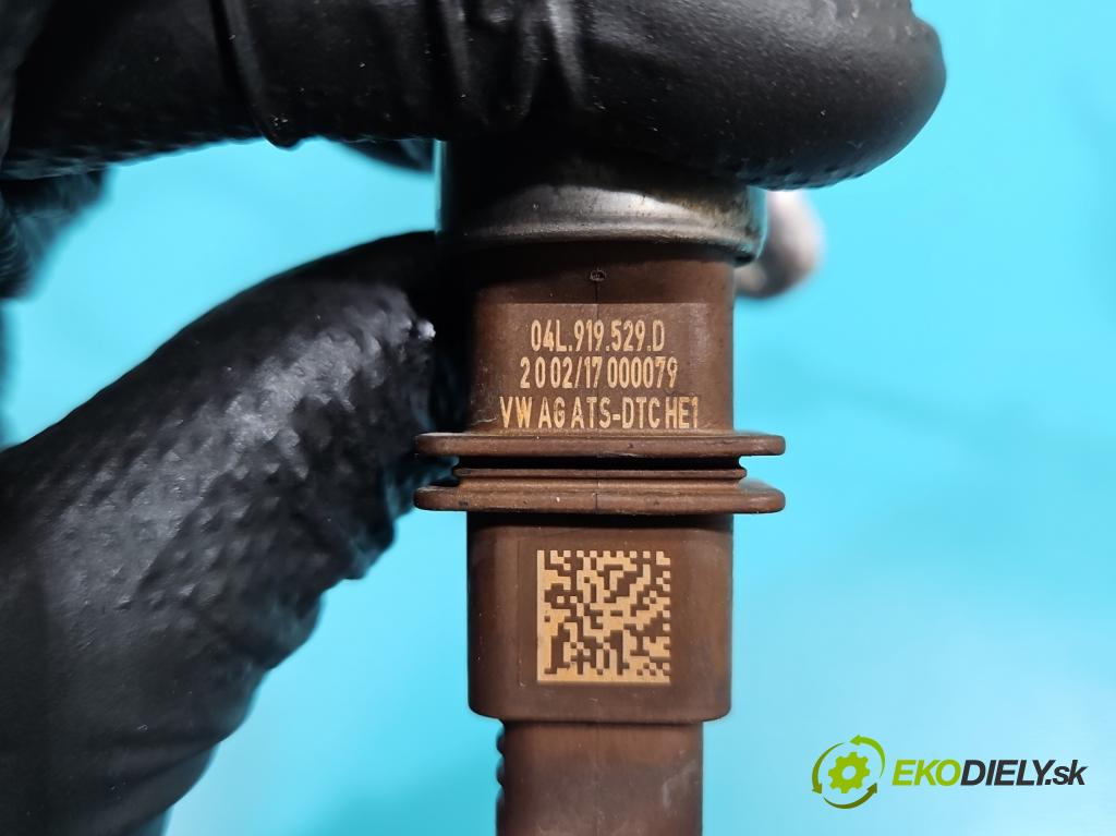 Skoda Superb III 2015-2024 2.0 tdi 190 HP automatic 140 kW 1968 cm3 5- snímač teploty: výfukové 04L919529D (Snímač)