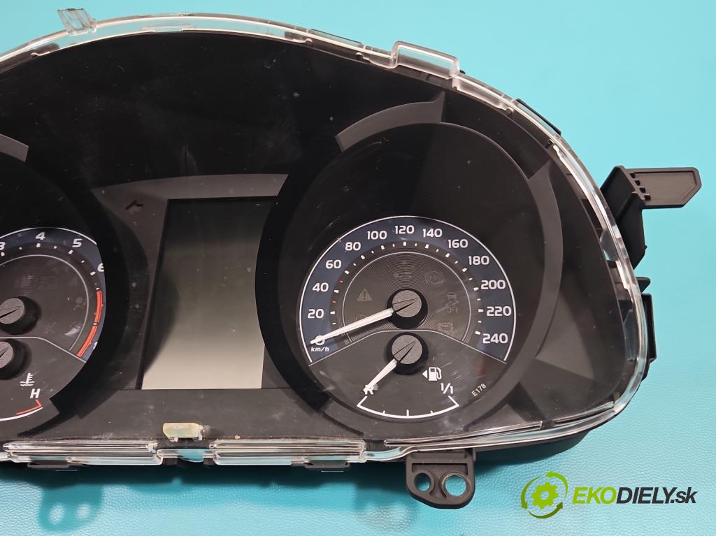 Toyota Auris II 2012-2018 1.6 16V 132  HP manual 97 kW 1598 cm3 5- prístrojovka/ budíky 83800-F2E22 (Prístrojová doska)