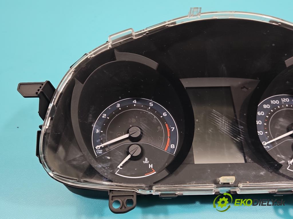 Toyota Auris II 2012-2018 1.6 16V 132  HP manual 97 kW 1598 cm3 5- prístrojovka/ budíky 83800-F2E22 (Prístrojová doska)