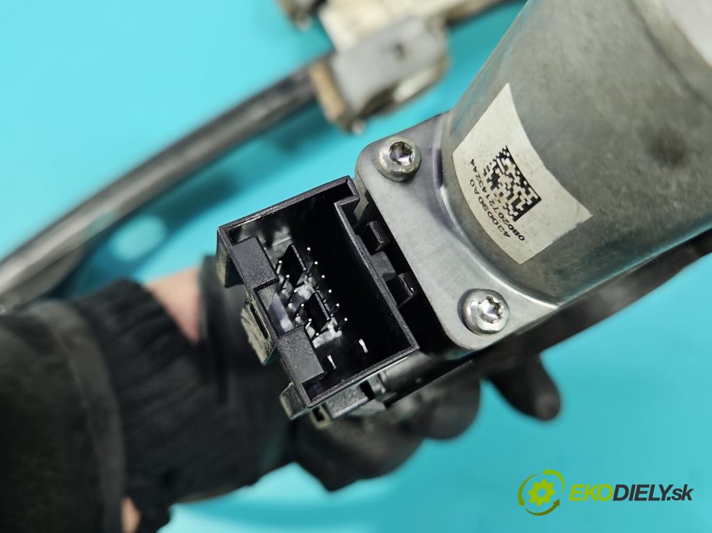 Skoda Fabia II 2007-2014 1.2 12V 69KM manual 51 kW 1198 cm3 5- mechanizmus okna predné ľavý 6Q2959802F