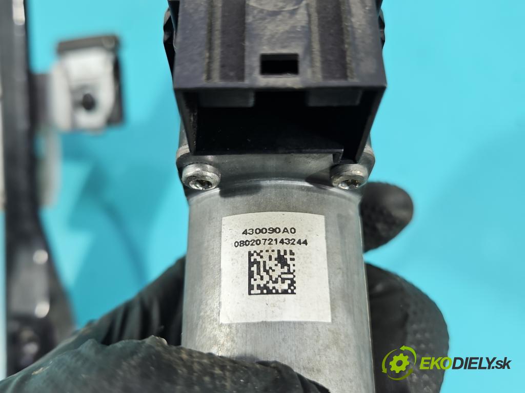 Skoda Fabia II 2007-2014 1.2 12V 69KM manual 51 kW 1198 cm3 5- mechanizmus okna predné ľavý 6Q2959802F