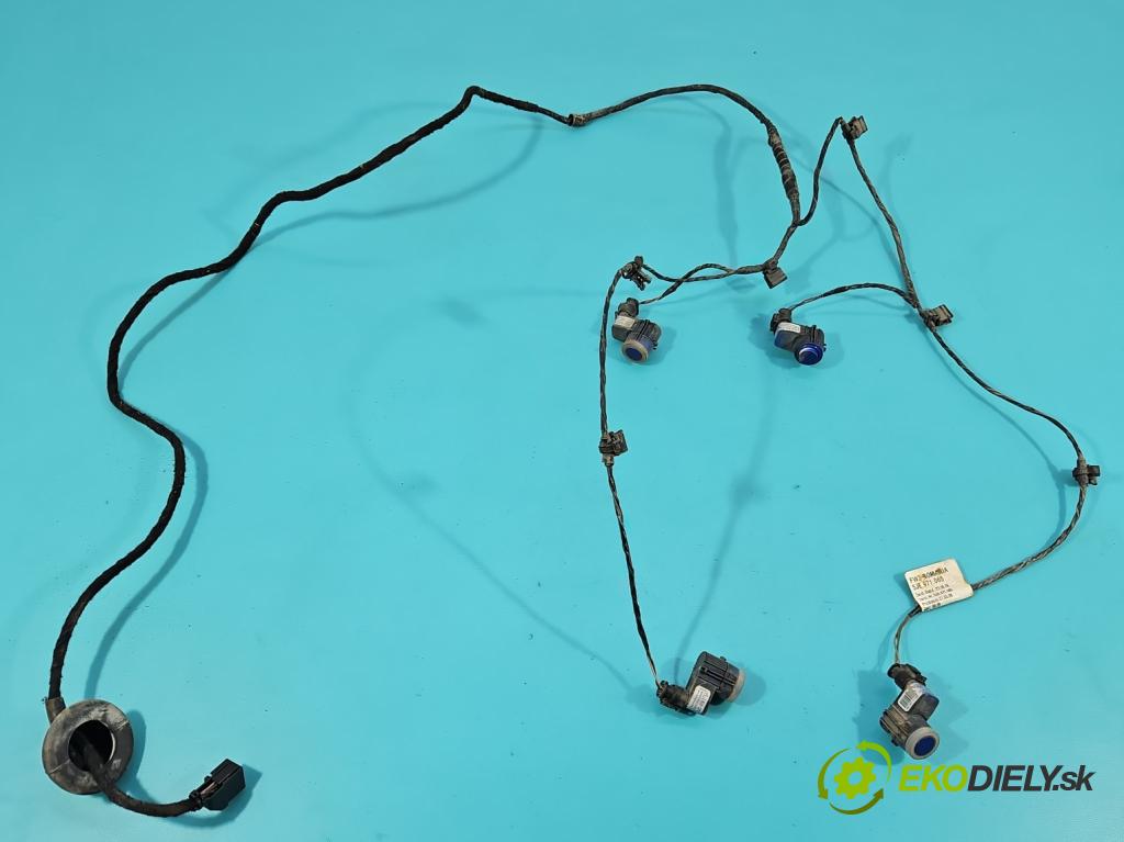 Skoda Fabia II 2007-2014 1.2 12V 69KM manual 51 kW 1198 cm3 5- snímač parkovaní: 5J0919275A