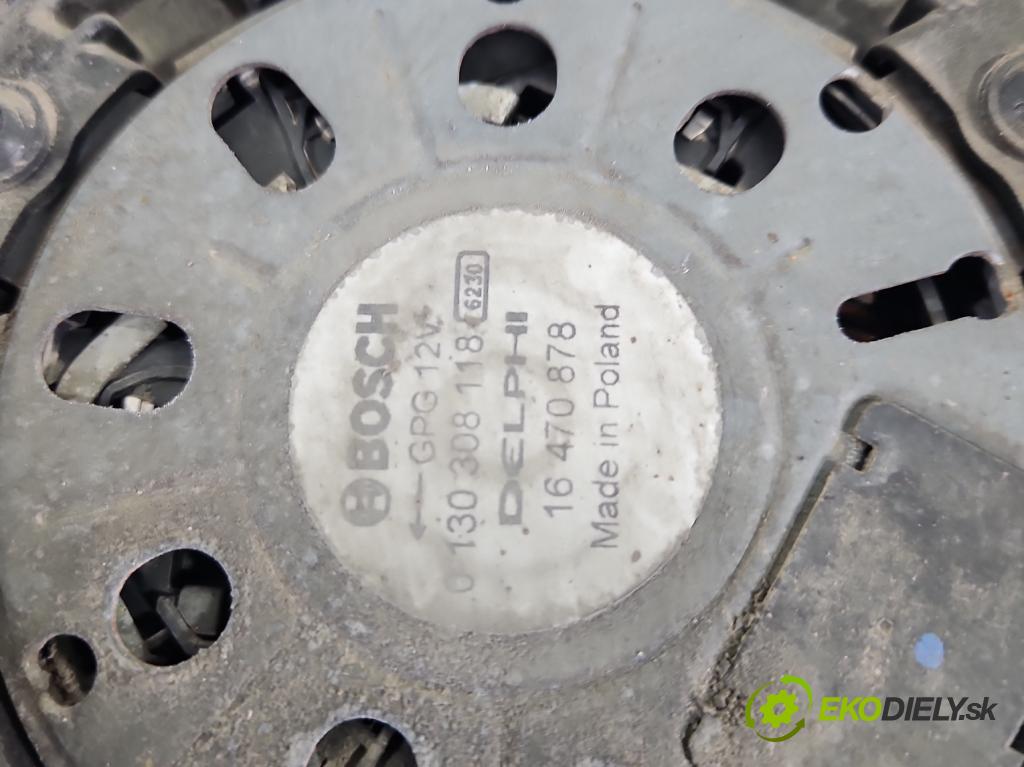 Opel Astra IV 2009-2015 1.6 16v 116 hp manual 85 kW 1598 cm3 5- ventilátor chladič 0130308118