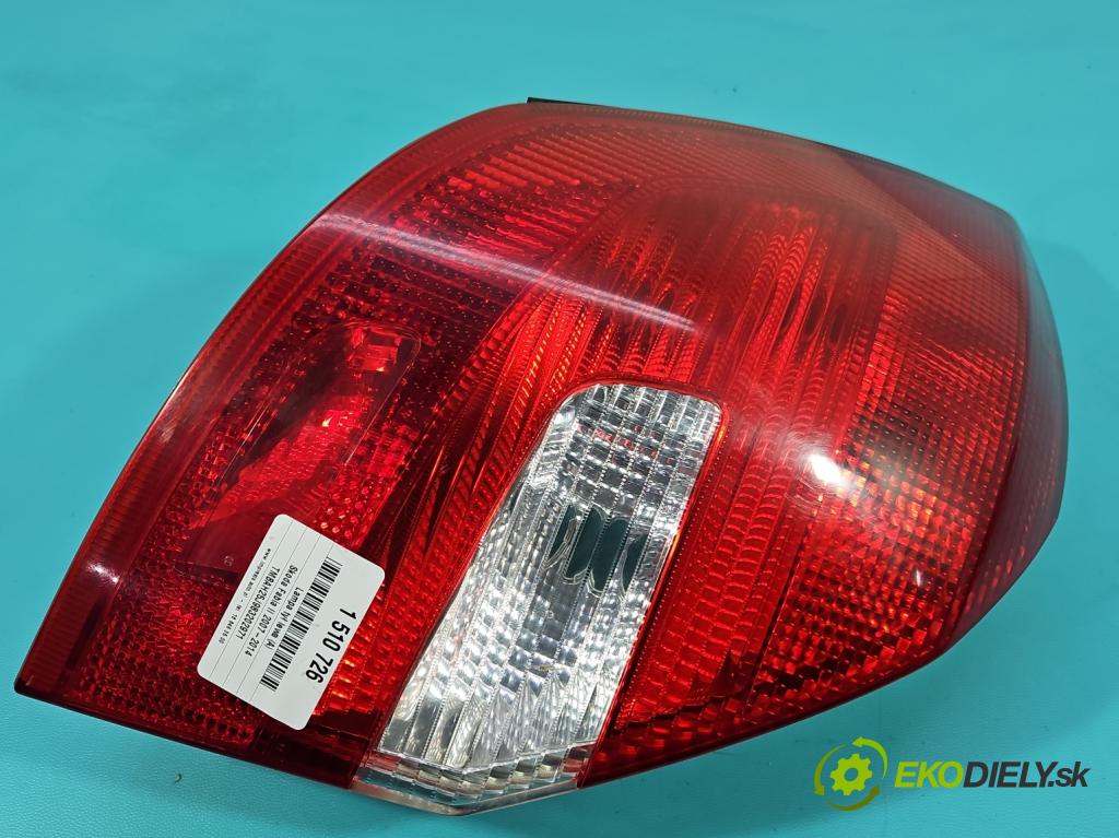 Skoda Fabia II 2007-2014 1.2 12V 69KM manual 51 kW 1198 cm3 5- svetlo / reflektor zadné ľavé 5J6945095 (Kľučka dverí ostatné)