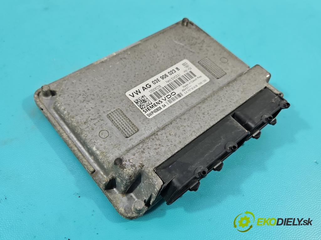 Skoda Fabia II 2007-2014 1.2 12V 69KM manual 51 kW 1198 cm3 5- riadiaca jednotka motora 03E906023B