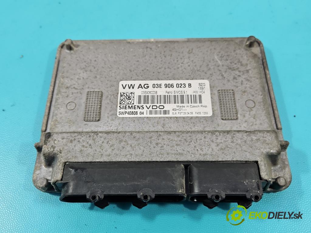 Skoda Fabia II 2007-2014 1.2 12V 69KM manual 51 kW 1198 cm3 5- riadiaca jednotka motora 03E906023B