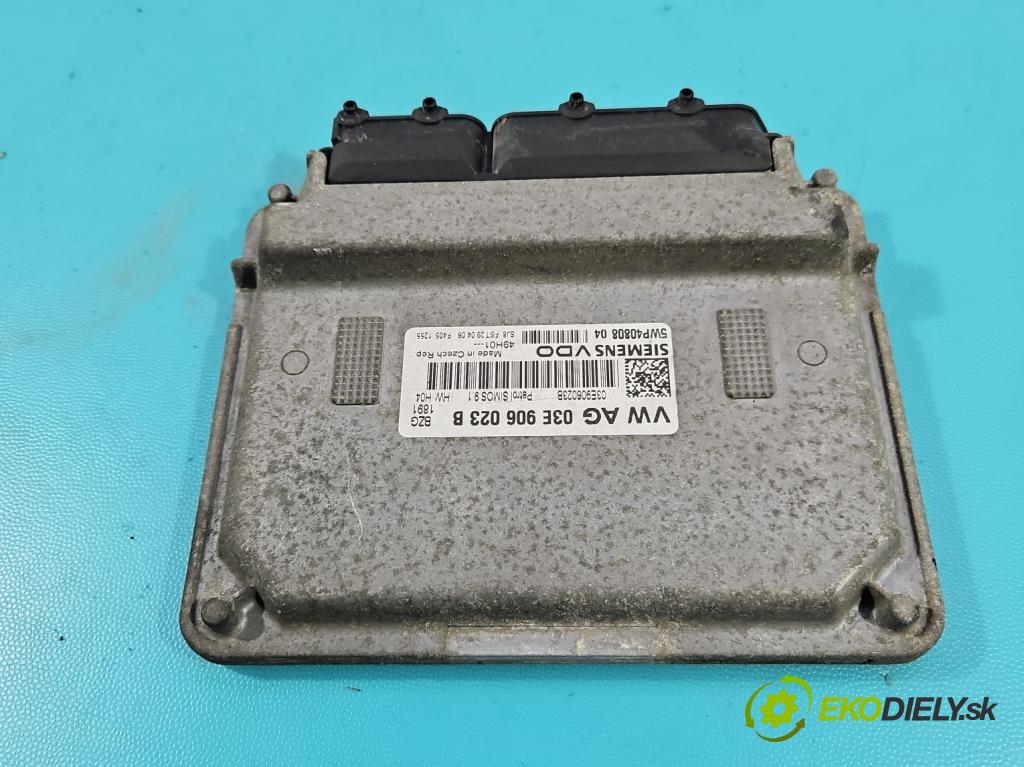 Skoda Fabia II 2007-2014 1.2 12V 69KM manual 51 kW 1198 cm3 5- riadiaca jednotka motora 03E906023B