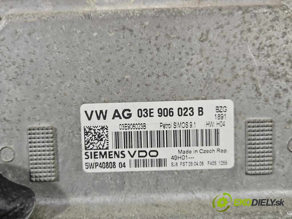 Skoda Fabia II 2007-2014 1.2 12V 69KM manual 51 kW 1198 cm3 5- riadiaca jednotka motora 03E906023B