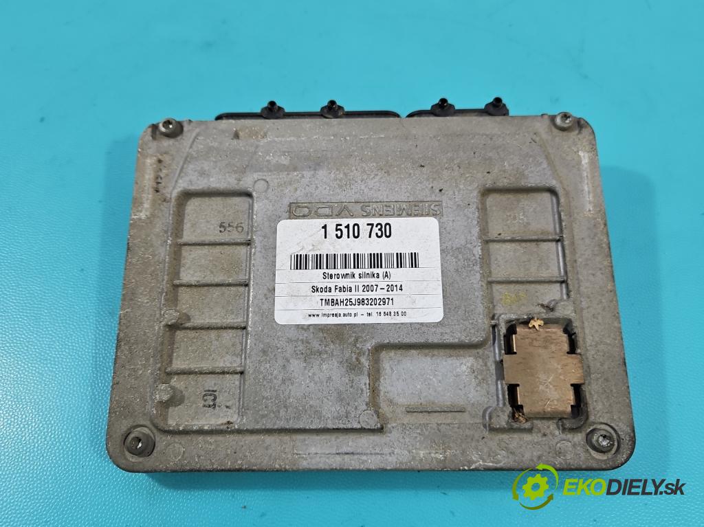 Skoda Fabia II 2007-2014 1.2 12V 69KM manual 51 kW 1198 cm3 5- riadiaca jednotka motora 03E906023B