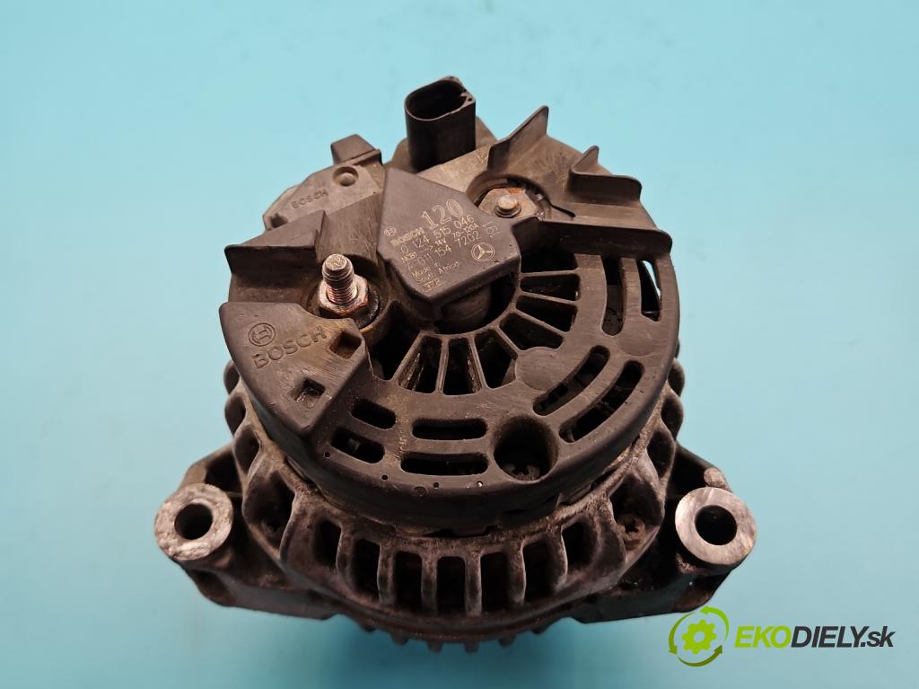 Mercedes C W203 2000-2007 2.0 kompressor 163 HP manual 120 kW 1998 cm3 3- Alternator 0124515046 (Alternátor)