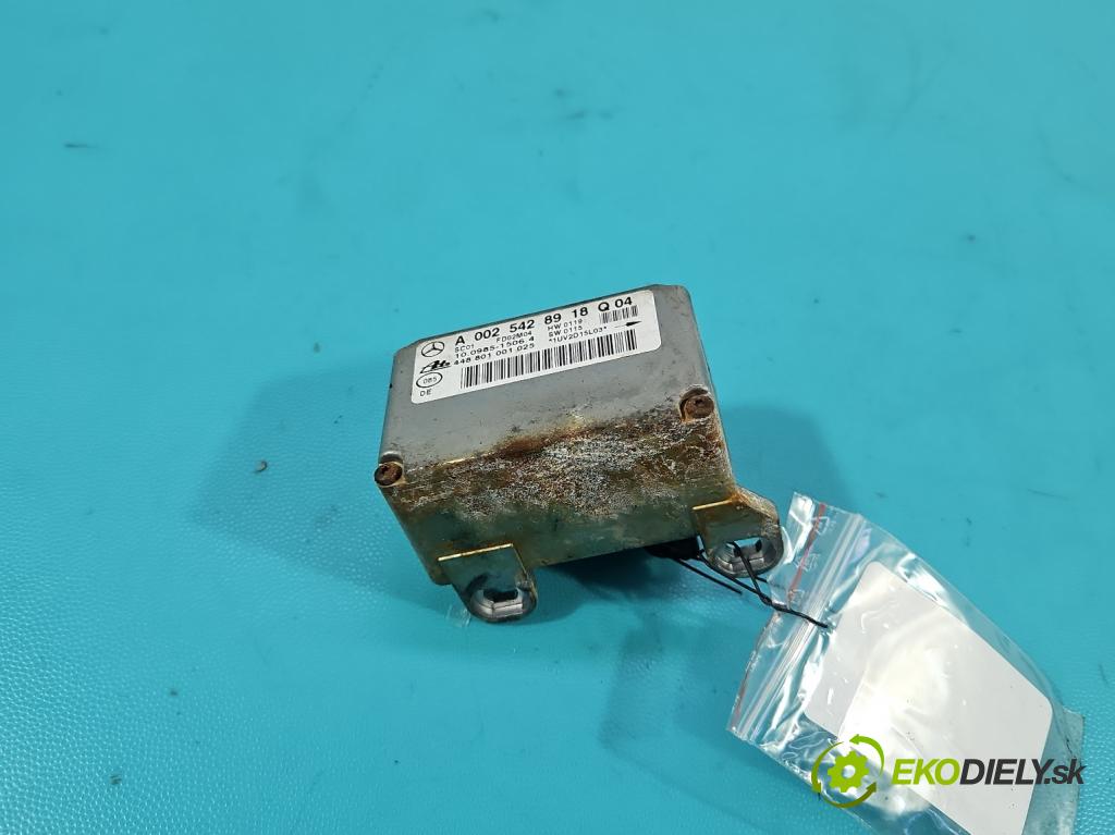 Mercedes C W203 2000-2007 2.0 kompressor 163 hp manual 120 kW 1998 cm3 3- snímač ESP A0025428918