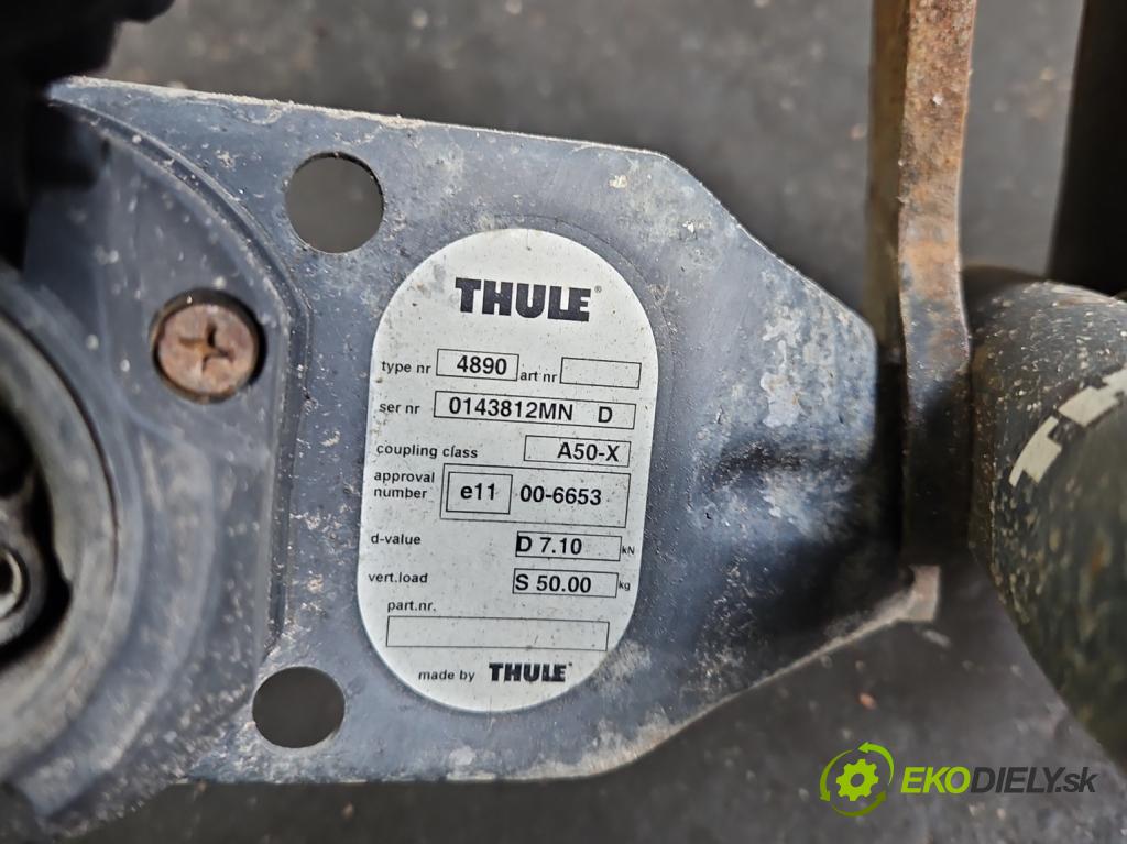 Skoda Fabia II 2007-2014 1.2 12V 69KM manual 51 kW 1198 cm3 5- Hák: vlečení:  (Ťažné zariadenie)