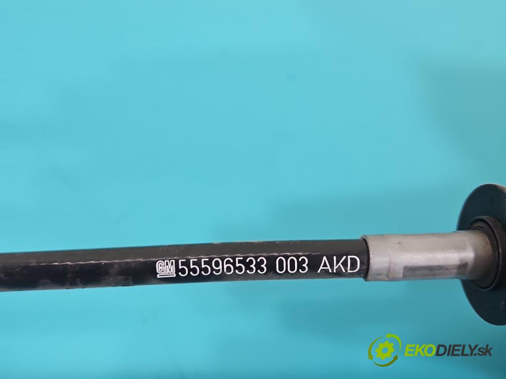 Opel Astra IV 2009-2015 1.6 16v 116 HP manual 85 kW 1598 cm3 5- Páka: Změny: stupeň,rýchlosť 55596533 (Rýchlostná páka (kulisa))