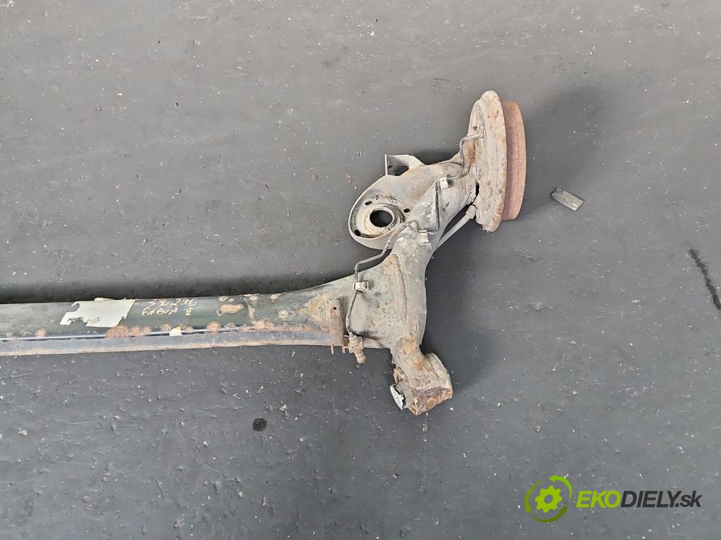 Skoda Fabia II 2007-2014 1.2 12V 69KM manual 51 kW 1198 cm3 5- zadna výstuha  (Výstuha zadná)