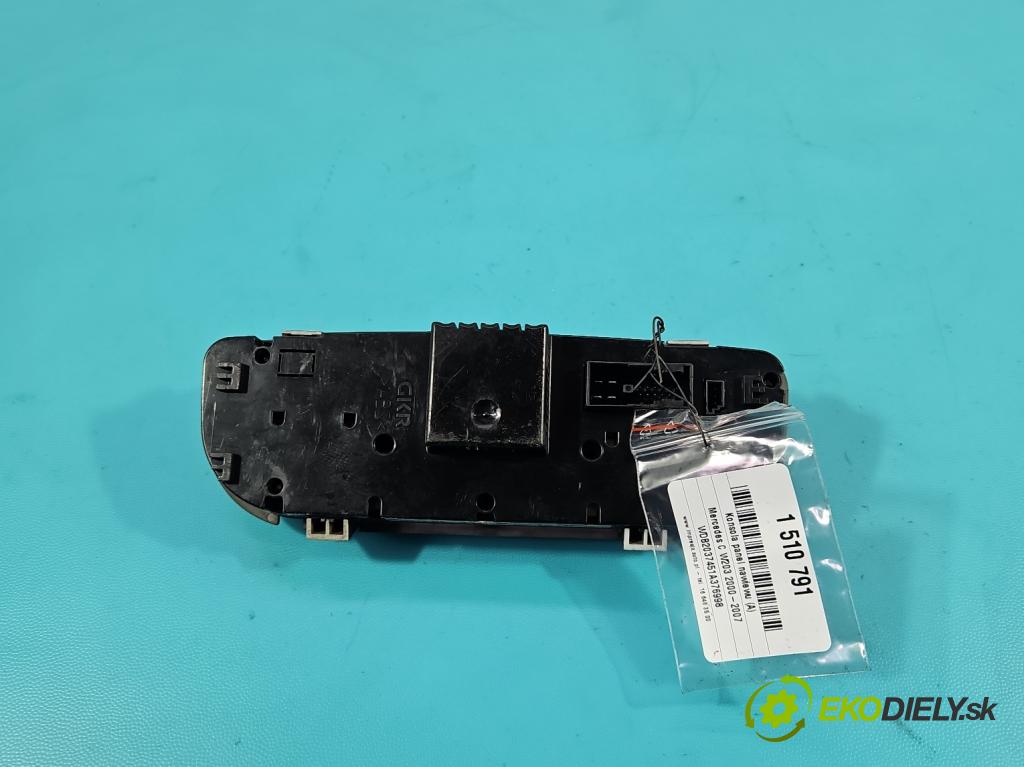 Mercedes C W203 2000-2007 2.0 kompressor 163 hp manual 120 kW 1998 cm3 3- palubní deska panel topení 2038300285