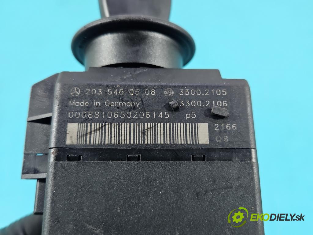 Mercedes C W203 2000-2007 2.0 kompressor 163 HP manual 120 kW 1998 cm3 3- Spínačka 2035450508 (Spínacia skrinka)