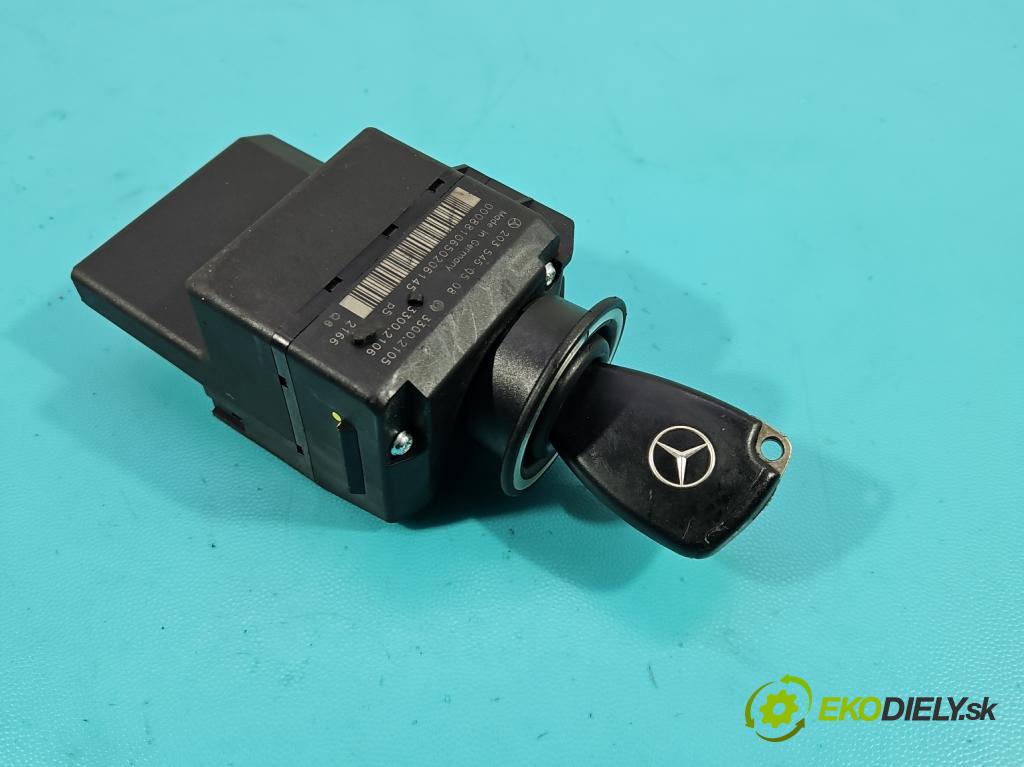 Mercedes C W203 2000-2007 2.0 kompressor 163 HP manual 120 kW 1998 cm3 3- Spínačka 2035450508 (Spínacia skrinka)