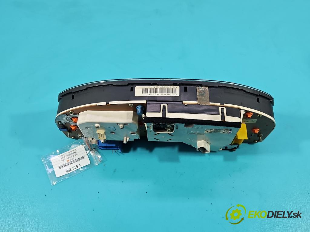 Audi 80 B4 1991-1994 1.9 tdi 90 HP manual 66 kW 1896 cm3 5- prístrojovka/ budíky 8A0919033N (Prístrojová doska)