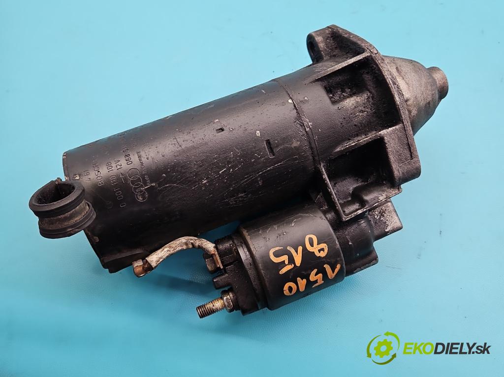 Audi 80 B4 1991-1994 1.9 tdi 90 HP manual 66 kW 1896 cm3 5- štartér 0001110106 (Štartér)