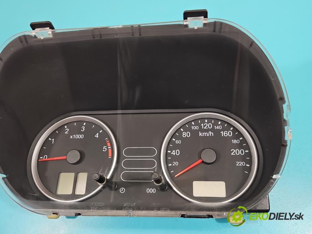 Ford Fiesta Mk6 2002-2008 1.4 tdci 68 HP manual 50 kW 1399 cm3 5- prístrojovka/ budíky 4S6F-10849-JC (Prístrojová doska)