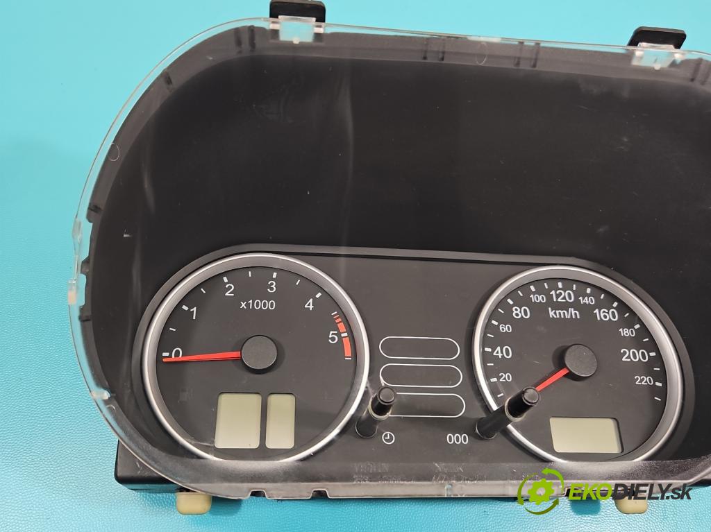 Ford Fiesta Mk6 2002-2008 1.4 tdci 68 HP manual 50 kW 1399 cm3 5- prístrojovka/ budíky 4S6F-10849-JC (Prístrojová doska)