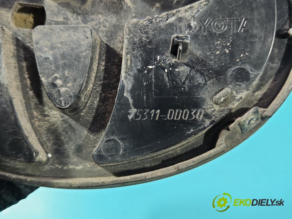 Toyota Yaris II 2005-2011 1.4 D4D 90 hp automatic 66 kW 1364 cm3 5- mřížka 75311-0D030