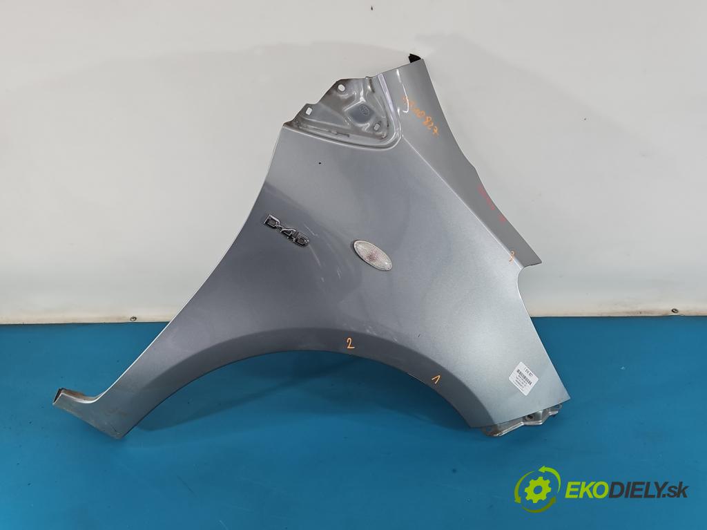 Toyota Yaris II 2005-2011 1.4 D4D 90 HP automatic 66 kW 1364 cm3 5- blatník predné pravý  (Kľučka dverí ostatné)