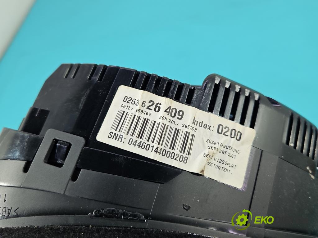 Audi A4 B7 2004-2008 2.0 TFSI 200 HP manual 147 kW 1984 cm3 5- prístrojovka/ budíky 8E0920901J (Prístrojová doska)