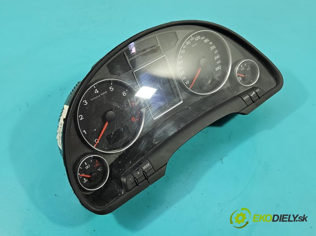 Audi A4 B7 2004-2008 2.0 TFSI 200 HP manual 147 kW 1984 cm3 5- prístrojovka/ budíky 8E0920901J (Prístrojová doska)