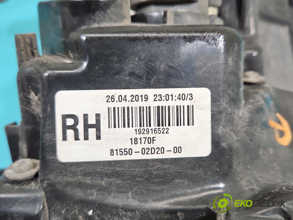 Toyota Corolla E21 2019- 1.8 16V 98 hp automatic 72 kW 1798 cm3 4- světlo zadní pravé 81550-02D20-00 (Klika dveří ostatní)
