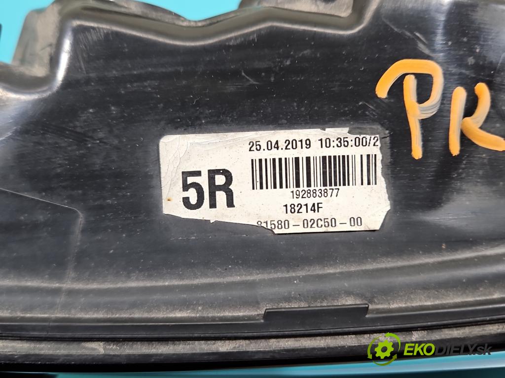 Toyota Corolla E21 2019- 1.8 16V 98 hp automatic 72 kW 1798 cm3 4- světlo zadní pravé 81580-02C50-00 (Klika dveří ostatní)