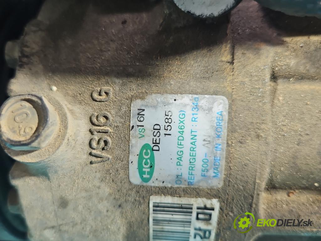 Kia Ceed I 2006-2012 1.4 16V 109 HP manual 80 kW 1396 cm3 5- Kompresor: klimatizácie  (Kompresor klimatizácie)