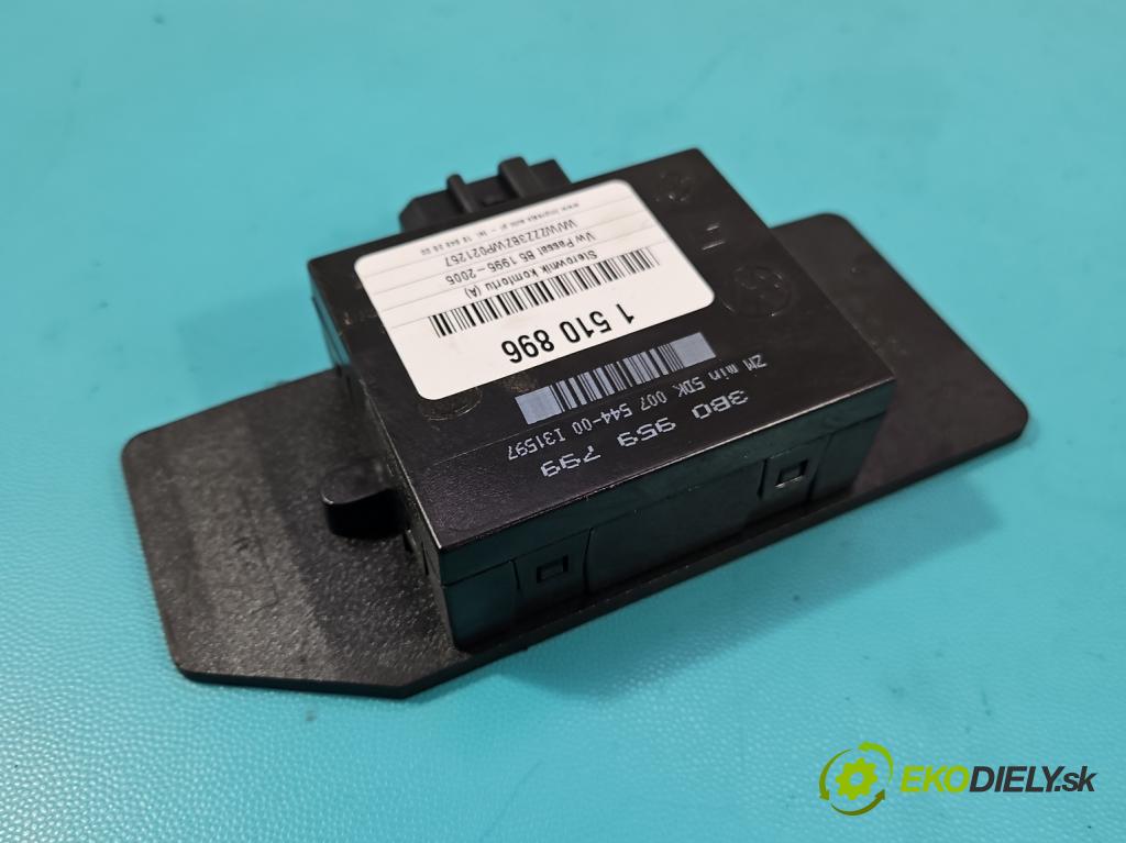 Vw Passat B5 1995-2005 1.8 20V 125 HP manual 92 kW 1781 cm3 4- riadiaca jednotka komfortu 3B0959799