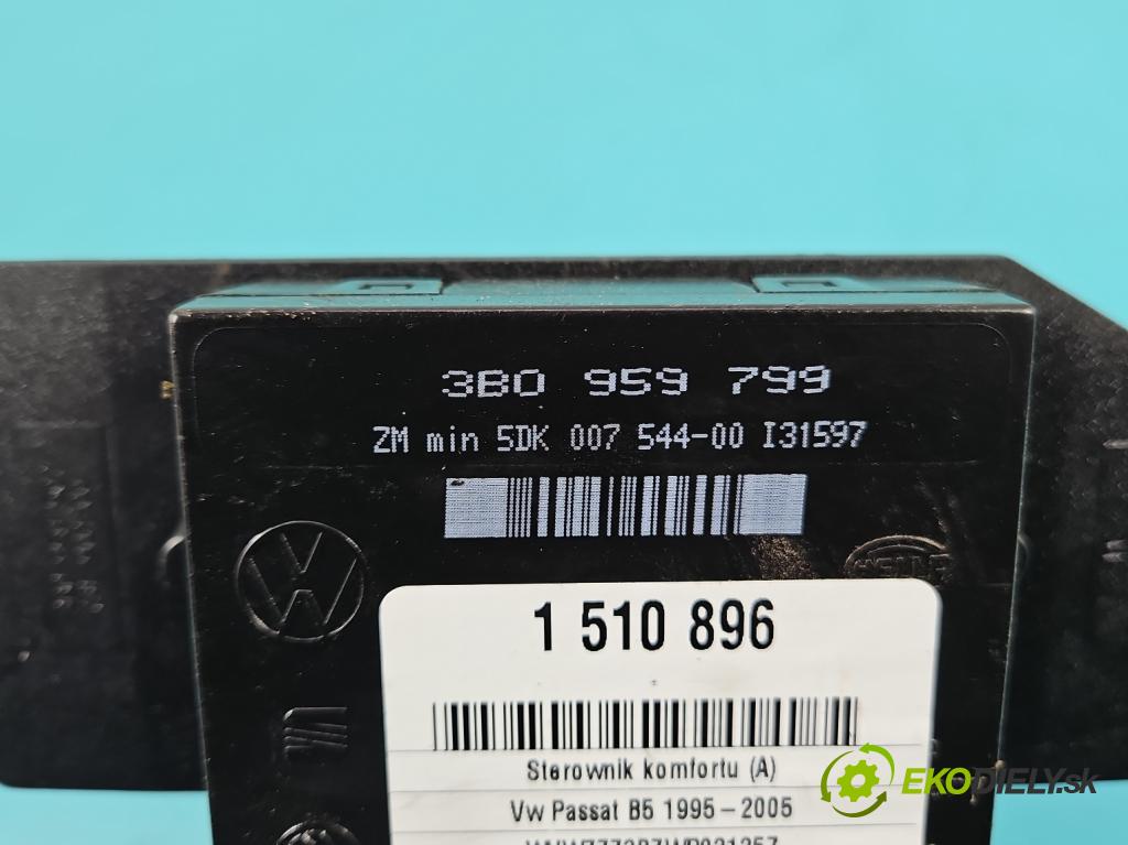 Vw Passat B5 1995-2005 1.8 20V 125 HP manual 92 kW 1781 cm3 4- riadiaca jednotka komfortu 3B0959799