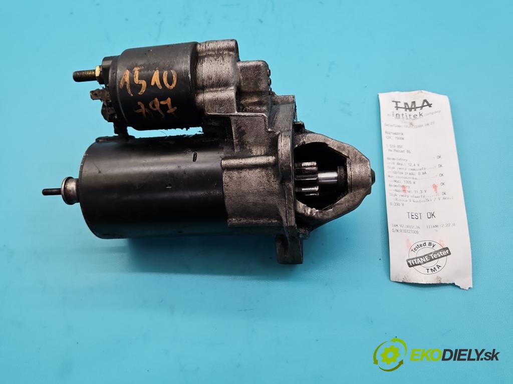 Vw Passat B5 1995-2005 1.8 20V 125 HP manual 92 kW 1781 cm3 4- štartér 0001107068 (Štartér)