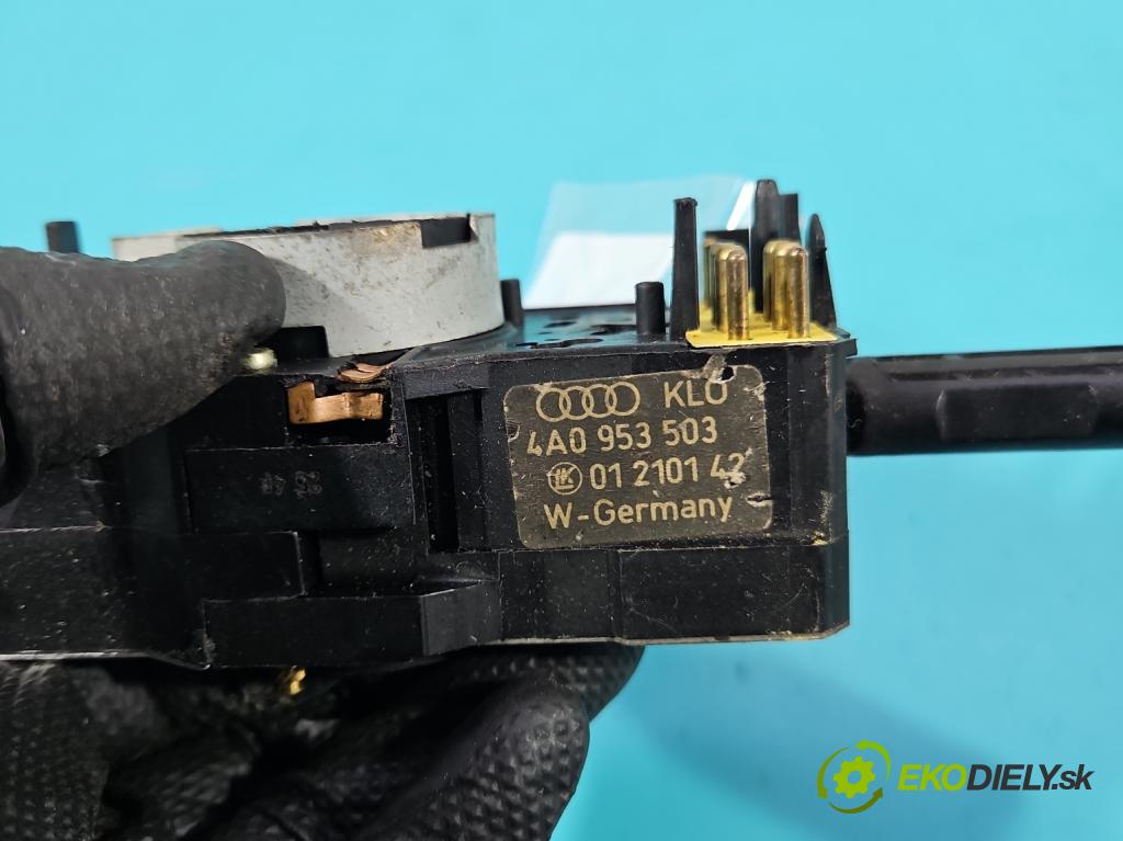 Audi 80 B4 1991-1994 2.0 90 HP manual 66 kW 1984 cm3 4- prepínač komplex: 4A0953503 (Prepínacie páčky pod volantom)