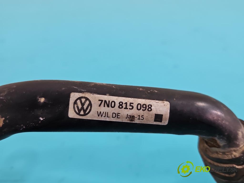 Vw Sharan II 2010-2022 2.0 tdi 177 HP automatic 130 kW 1968 cm3 5- rúrka systému chladenia 7N0815098