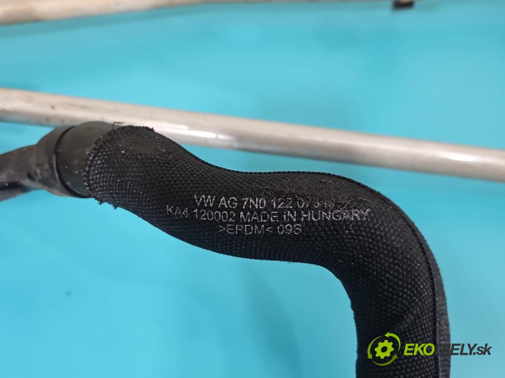 Vw Sharan II 2010-2022 2.0 tdi 177 hp automatic 130 kW 1968 cm3 5- trubka systému chłodzenia 7N0819928B