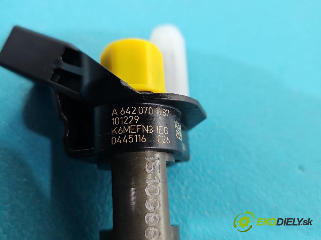 Mercedes CLS II C218 2010-2018 3.0 cdi (642853) 265KM automatic 195 kW 2987 cm3 4- vstrek 0445116026 (Vstrekovač paliva)