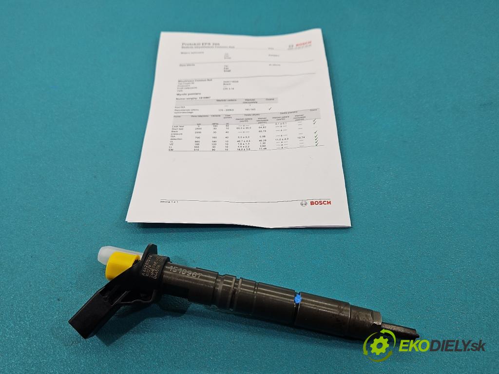 Mercedes CLS II C218 2010-2018 3.0 cdi (642853) 265KM automatic 195 kW 2987 cm3 4- vstrek 0445116026 (Vstrekovač paliva)