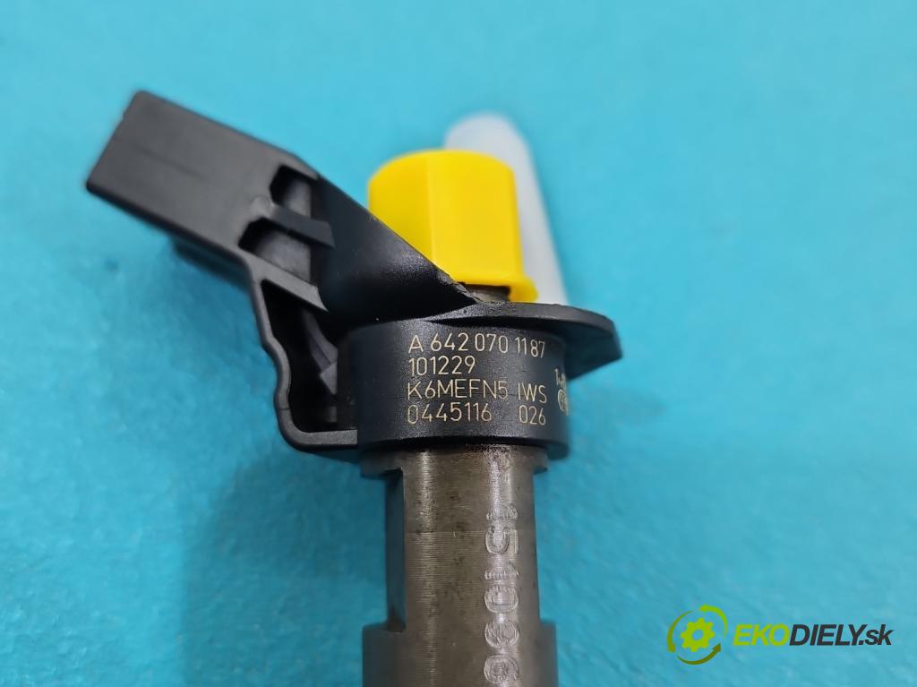 Mercedes CLS II C218 2010-2018 3.0 cdi (642853) 265KM automatic 195 kW 2987 cm3 4- vstrek 0445116026 (Vstrekovač paliva)