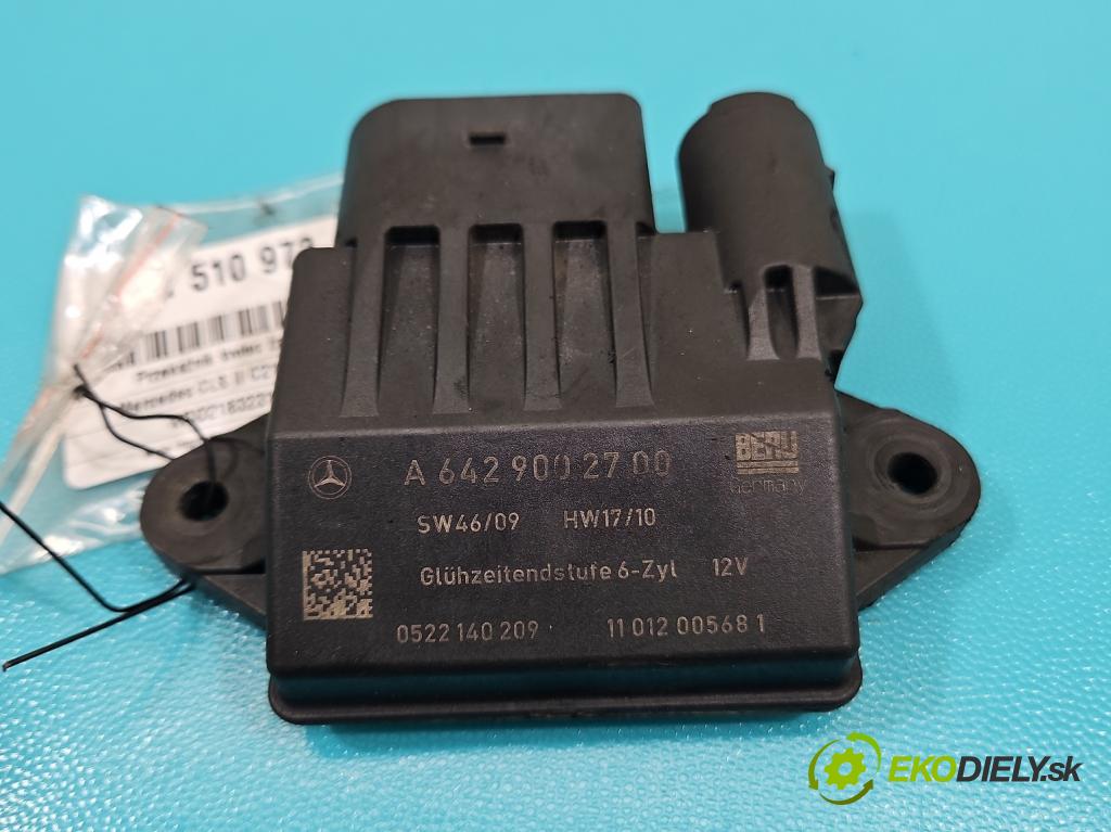 Mercedes CLS II C218 2010-2018 3.0 cdi (642853) 265KM automatic 195 kW 2987 cm3 4- Relé: svíčky: zařicích: A6429002700 (Relé)