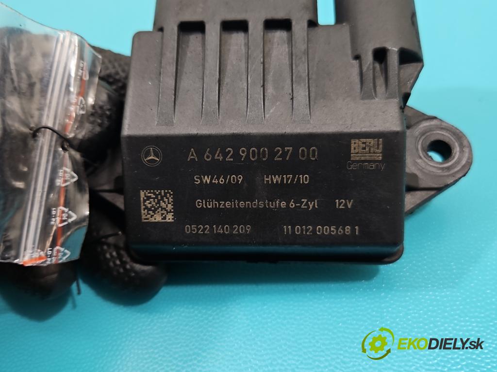 Mercedes CLS II C218 2010-2018 3.0 cdi (642853) 265KM automatic 195 kW 2987 cm3 4- Relé: svíčky: zařicích: A6429002700 (Relé)