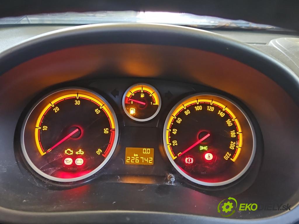 Opel Corsa D 2006-2014 1,3.0 cdti 75 hp manual 55 kW 1248 cm3 5- Přístrojová deska 0013285393 (Přístrojová deska)