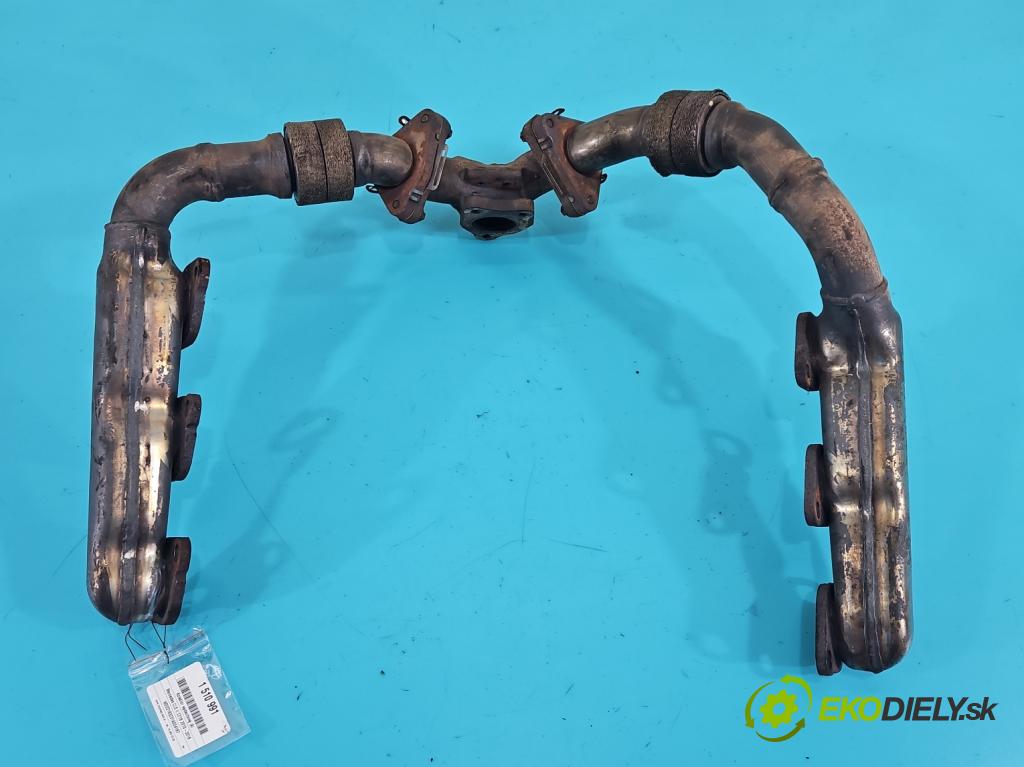 Mercedes CLS II C218 2010-2018 3.0 cdi (642853) 265KM automatic 195 kW 2987 cm3 4- zvod výfuk  (Výfukové potrubie)