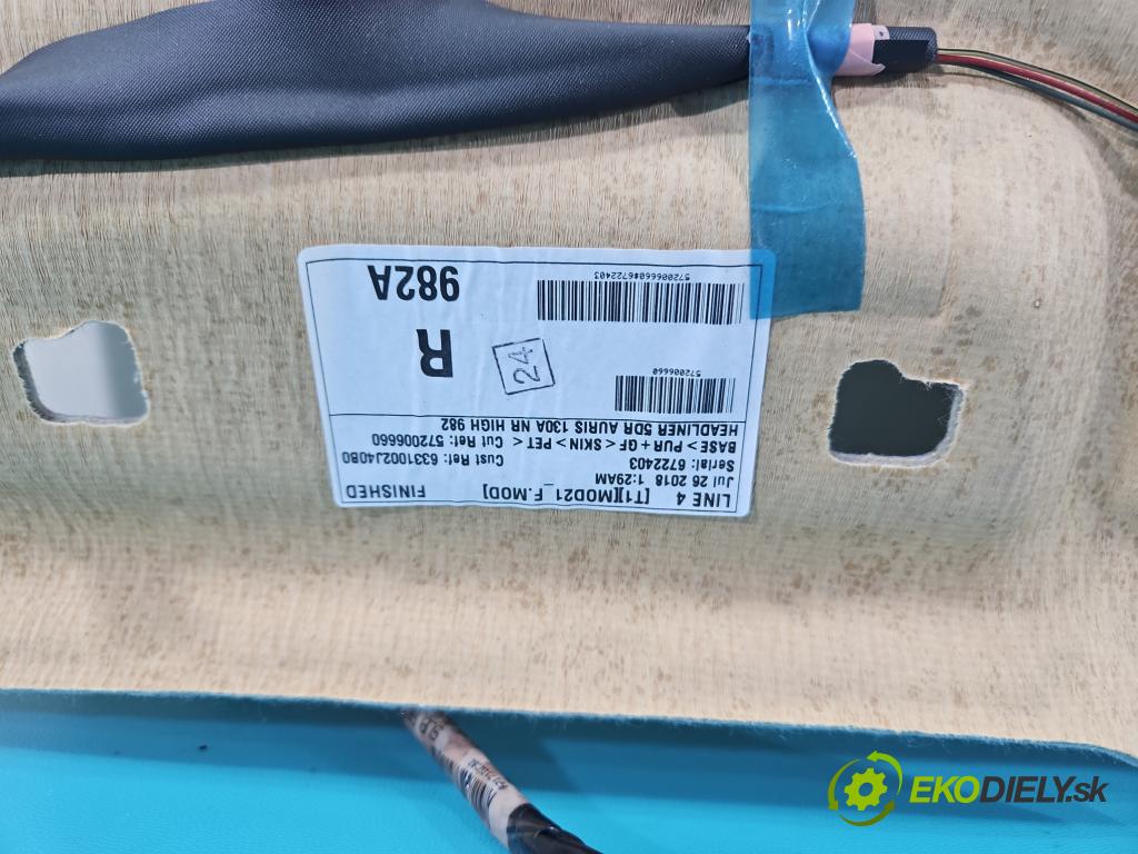 Toyota Auris II 2012-2018 hatchback: 5-