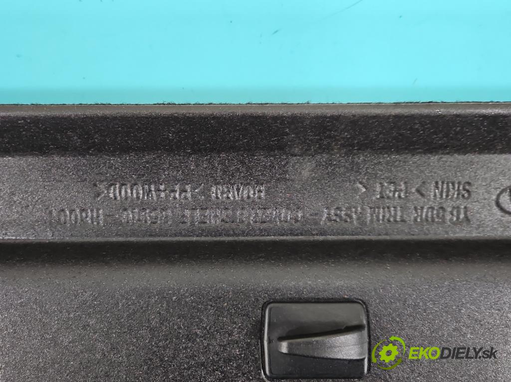 Kia Rio IV 2016-2023 1.2 16V 84KM manual 61.8 kW 1197 cm3 5- pláto zadní  (Kryt zavazadlového prostoru)