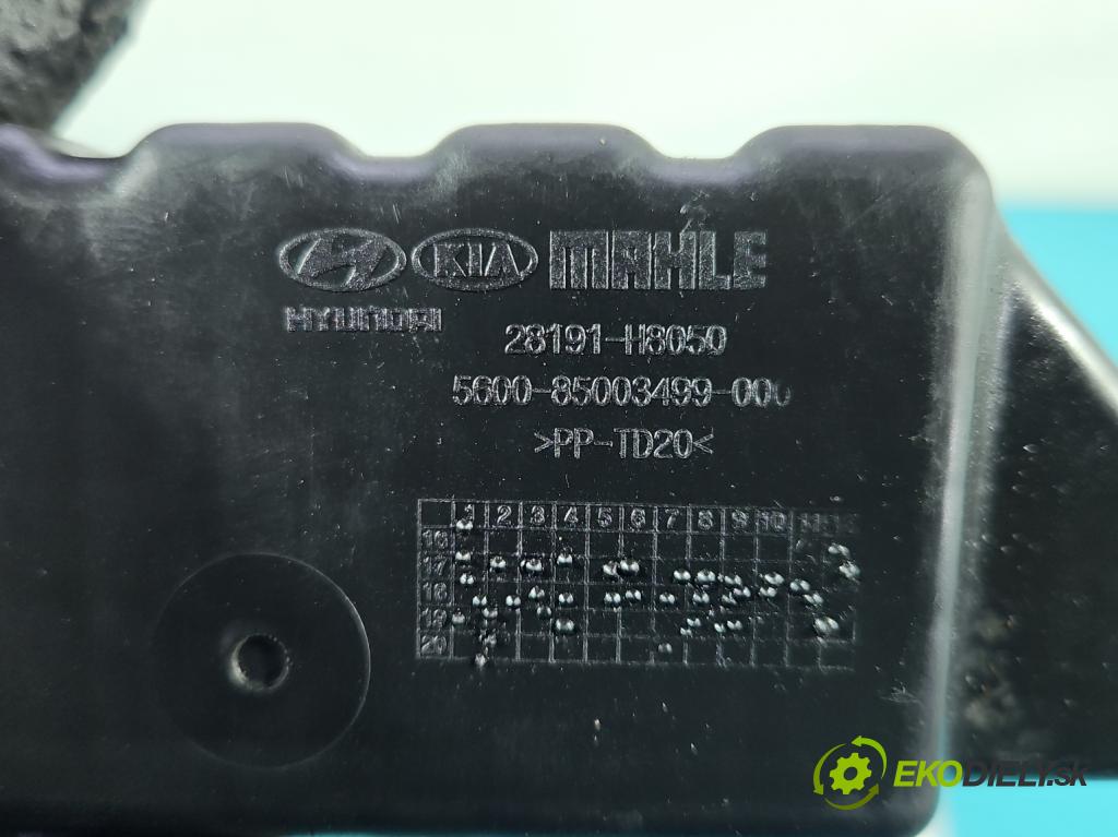 Kia Rio IV 2016-2023 1.2 16V 84KM manual 61,8 kW 1197 cm3 5- obal filtra vzduchu 28191-H8050 (Kryt vzduchového filtru)