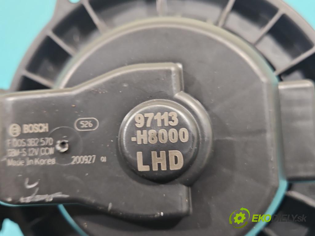 Kia Rio IV 2016-2023 1.2 16V 84KM manual 61,8 kW 1197 cm3 5- ventilátor vzduchu 97113-H8000