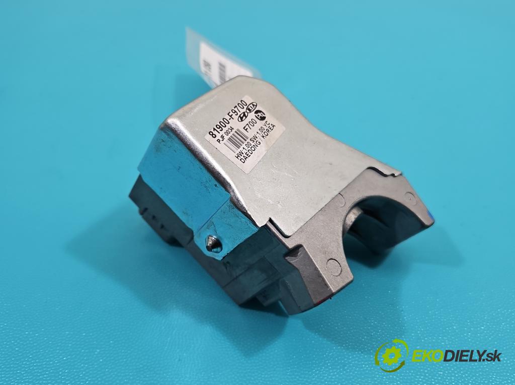 Kia Rio IV 2016-2023 1.2 16V 84KM manual 61.8 kW 1197 cm3 5- Blokada: řízení: 81900-F9700 (Řízení ostatní)